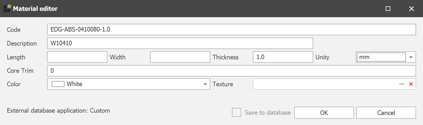 SF Material Editor Edgeband 4K