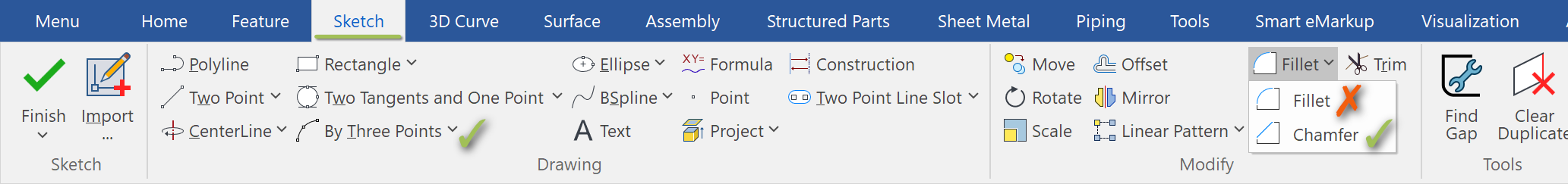 CAM DGuide CS RibbonBar